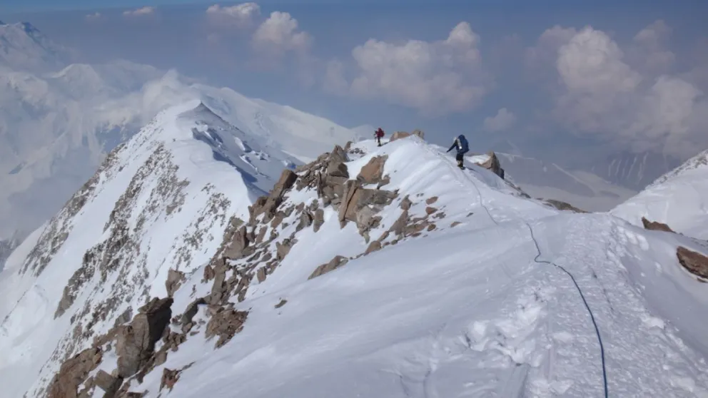 La charla será sobre el intento de cumbre en el monte Denali, Alaska. Foto: gentileza.