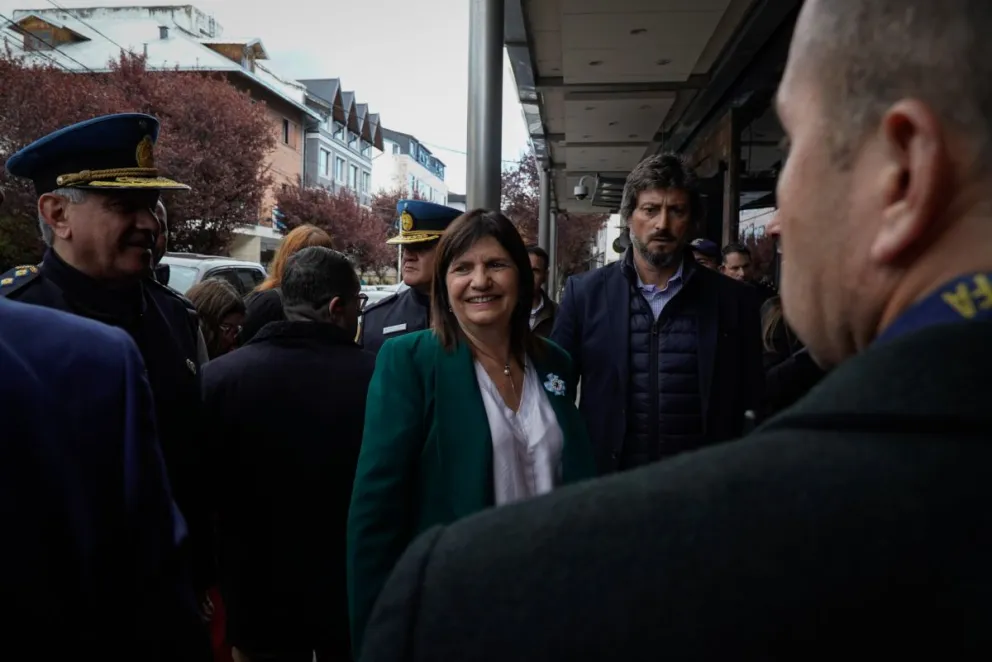 La Ministra Bullrich tendrá agenda oficial el lunes en Neuquén. Foto archivo: Marcelo Martínez