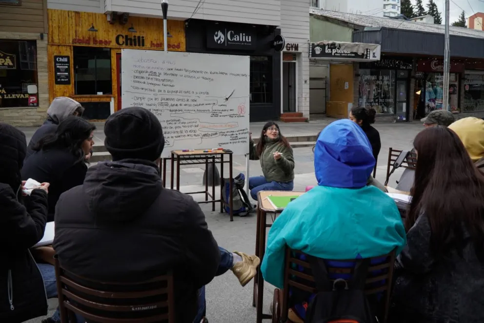 La intersindical universitaria analiza una nueva movilización contra el Gobierno de Milei. Foto: Marcelo Martínez.