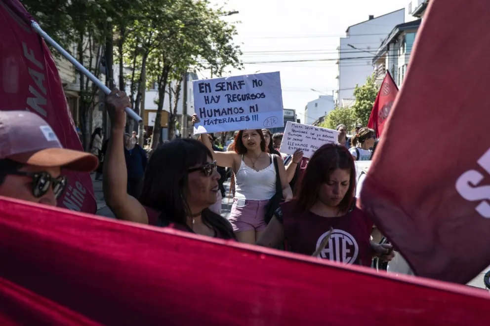 El gremio estatal se encuentra en estado de alerta tras la última paritaria con el Gobierno. Foto: Marcelo Martínez