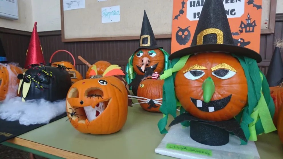 La temática de Halloween se utiliza habitualmente para asignaturas artísticas. Foto: Ilustrativa.