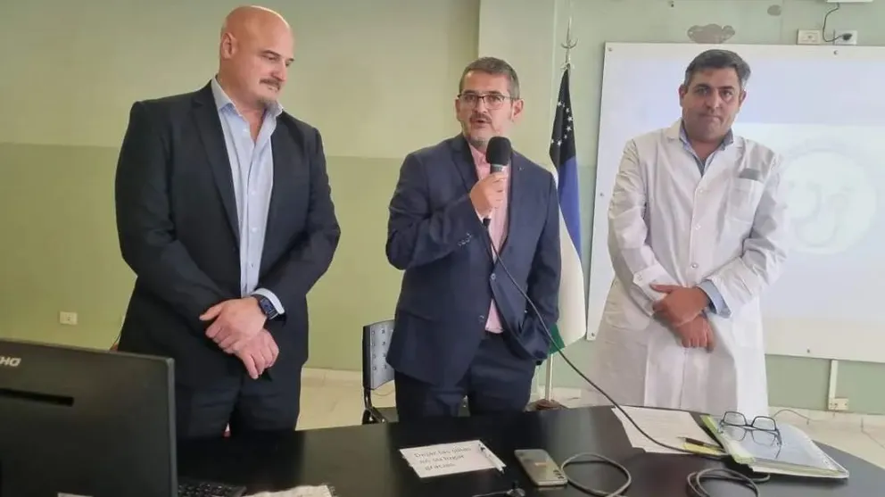 La asunción del Dr. Parodi fue a fines de octubre de 2024. Foto archivo