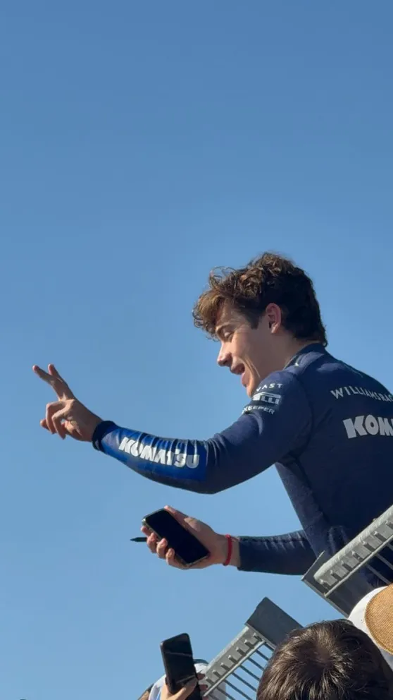 La simpatía del piloto argentino es una de sus mayores cualidades. Foto: Lucas Botto