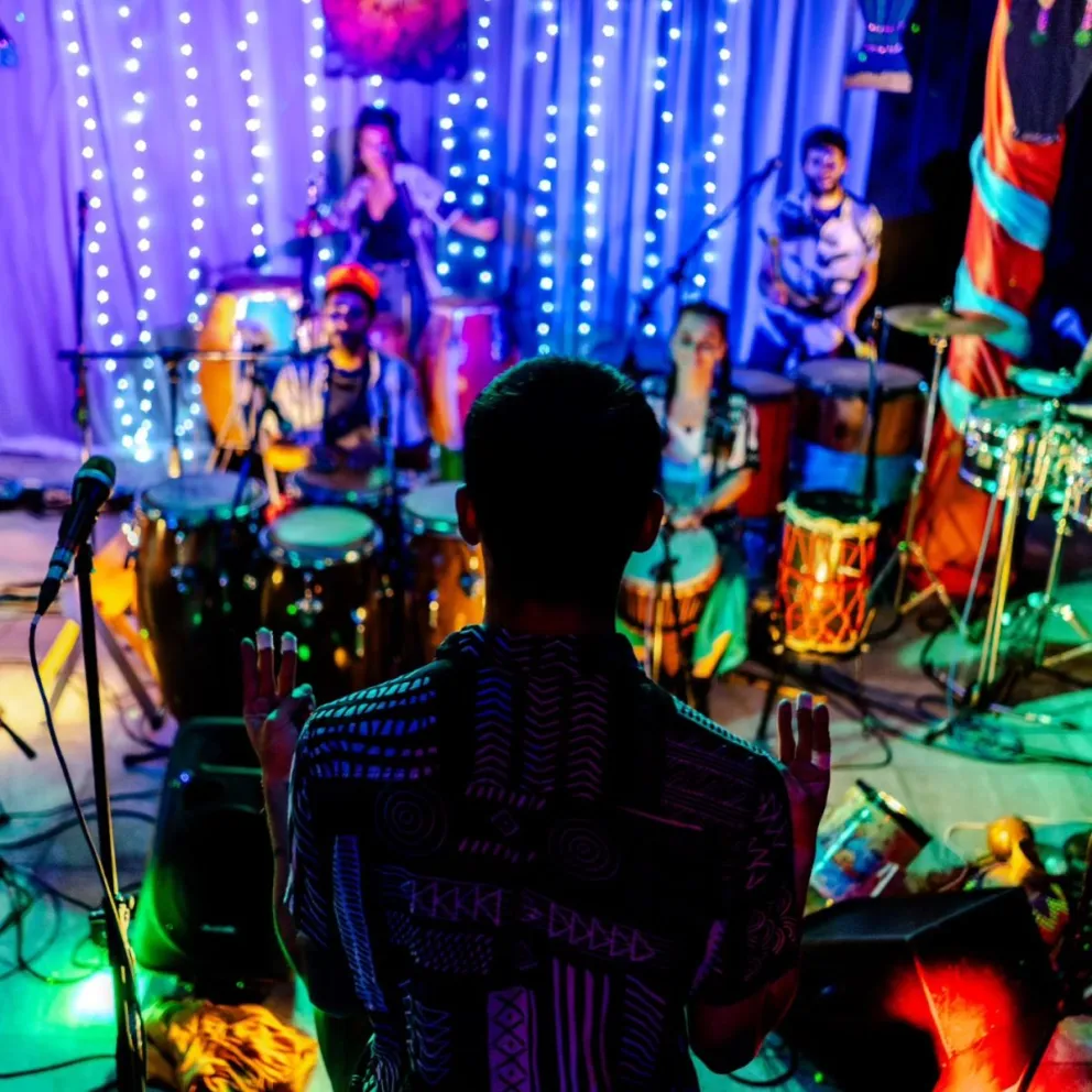 "La Nube percusión" será uno de los grupos que se presentará en el festival. Foto: gentileza