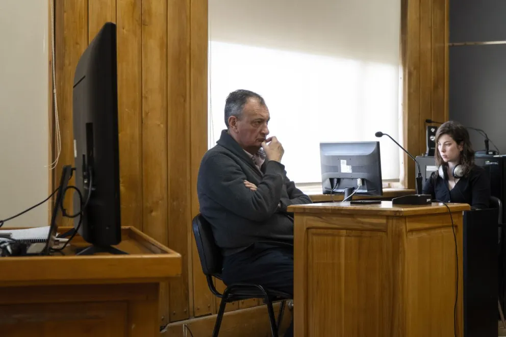 El ex intendente se presentó por primera vez en tribunales. Foto: Marcelo Martínez.