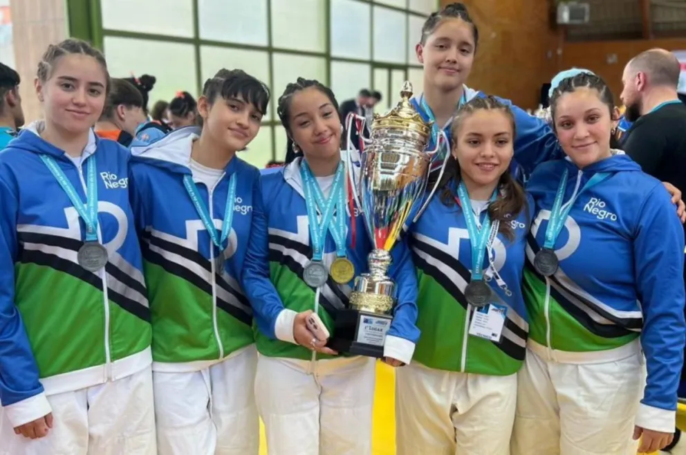 En la jornada final, el judo femenino se quedó con el oro aportando 22 puntos muy valiosos. Fotos: gentileza.