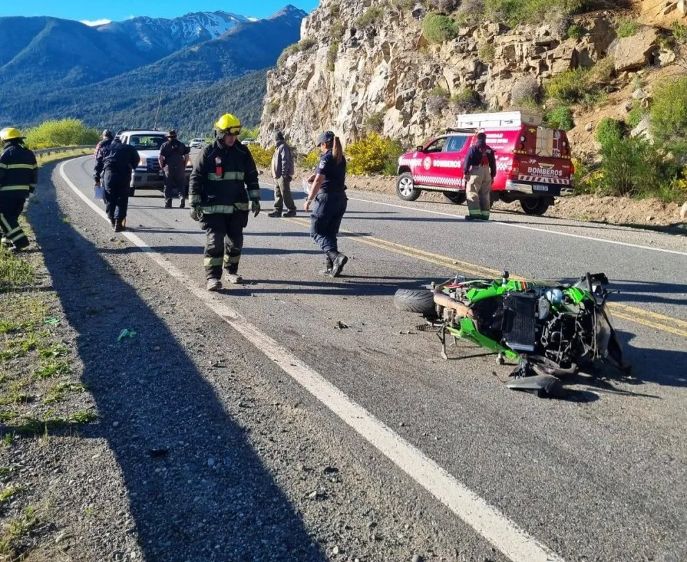 El hombre fue trasladado al hospital público de la localidad vecina. Foto: Gentileza.