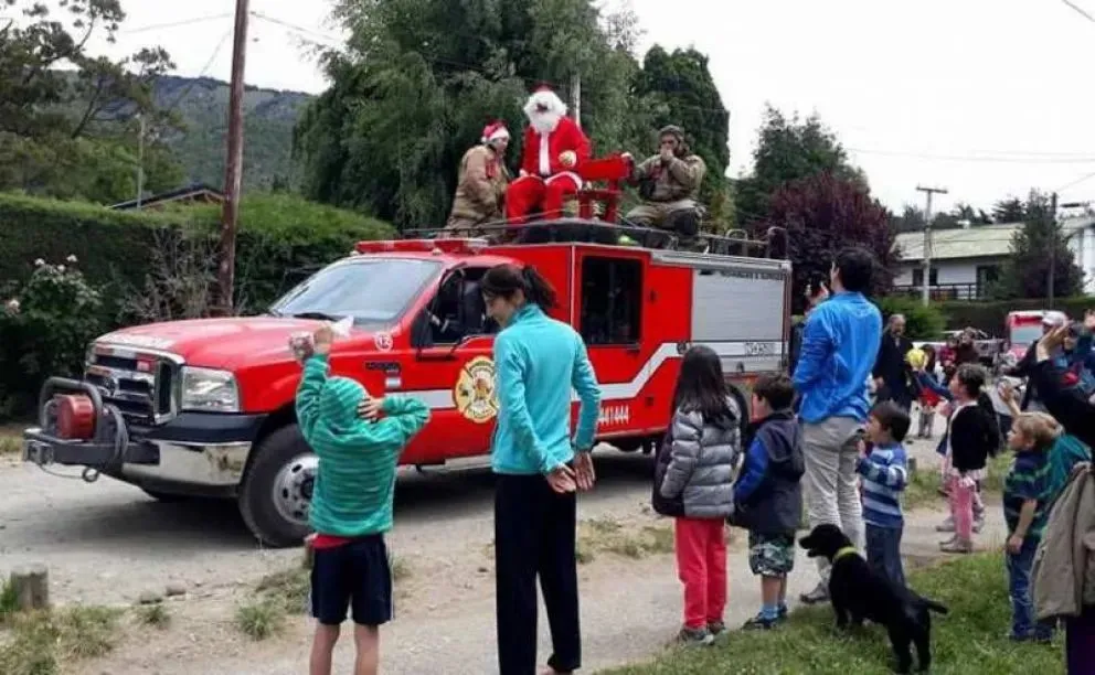La campaña solidaria del Cuartel Central de Bomberos Voluntarios se realiza todos los años. 