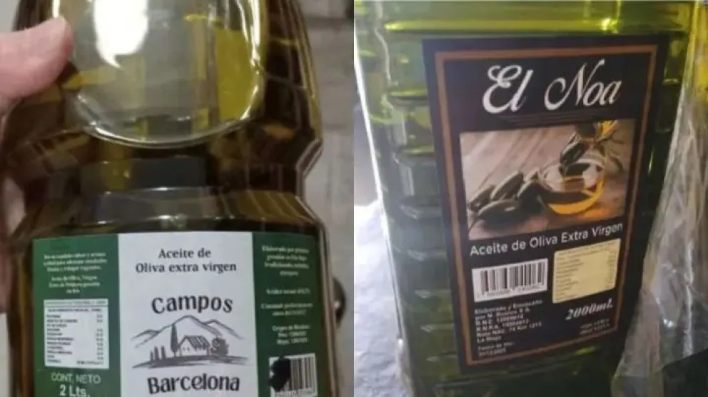 ANMAT advirtió por la prohibición de comercializar aceites de oliva. Foto: gentileza.