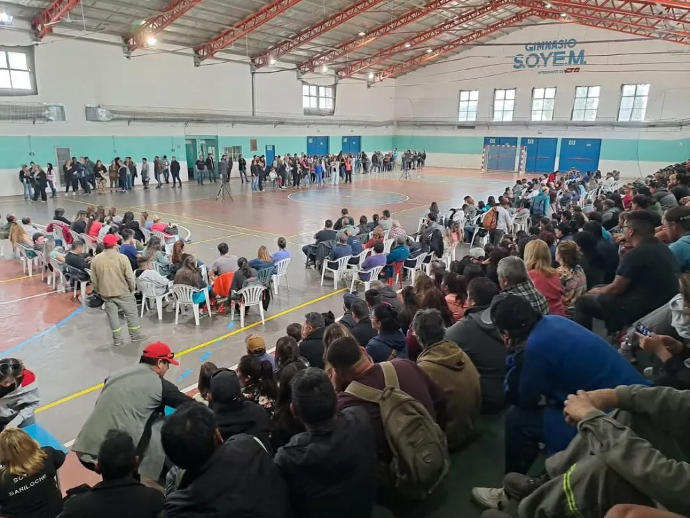 Tras vencer la conciliación obligatoria, el Soyem vuelve a reunirse en asamblea. Foto: gentileza