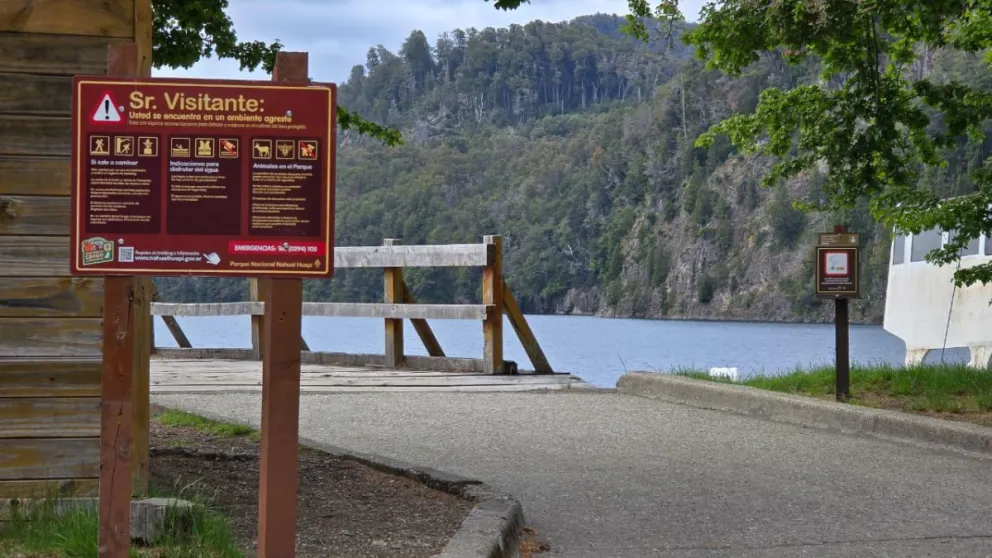 Por razones de seguridad, cierran senderos de Península Quetrihué y Miradores. Foto: Parque Nacional Nahuel Huapi.