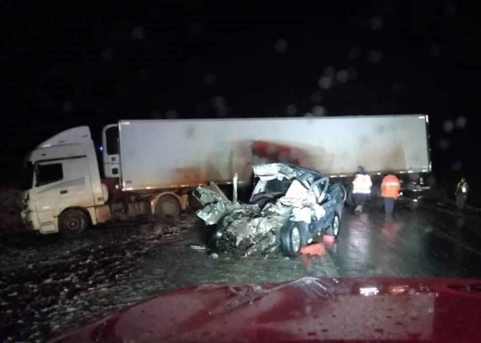 El accidente causó conmoción en Bariloche y Villa la Angostura. Foto gentileza