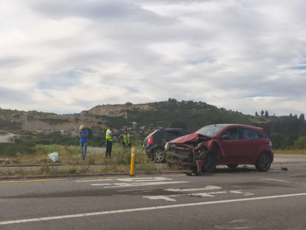 El accidente se produjo minutos antes de las 19hs. Foto: ANB