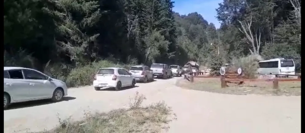 Se registró una alta demanda en los campings de la zona durante los primeros días del año. Foto: Gentileza