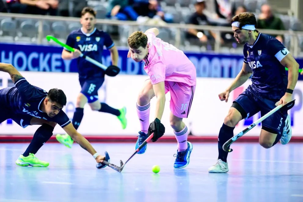 Alemania fue muy superior y Argentina deberá esperar por su chance de cuartos. Foto: Federación Internacional de Hockey.