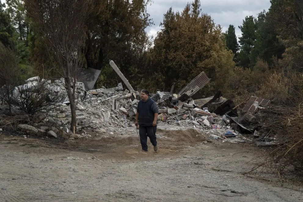 Los profesionales elaboraron un informe técnico preliminar sobre el impacto del fuego. Foto: ilustrativa Marcelo Martínez.