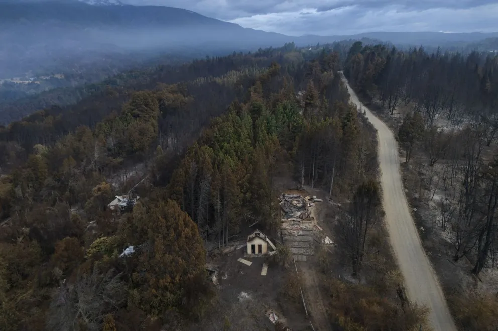 El hombre es oriundo de Senillosa y se encontraba de vacaciones en la zona. Foto: Marcelo Martínez.