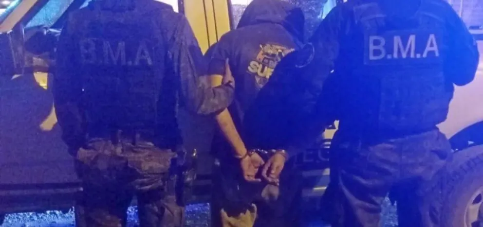 El hecho ocurrió en El Bolsón el pasado domingo. Foto: Policía de Río Negro.