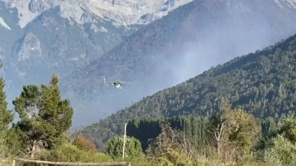 El incendio arrasó con unas 700 hectáreas de El Manso. Foto: gentileza.