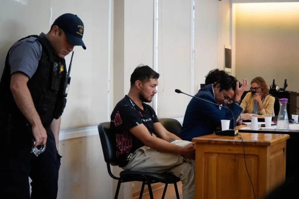 Julio César Gutiérrez fue imputado por el femicidio. Fotos: Marcelo Martinez.