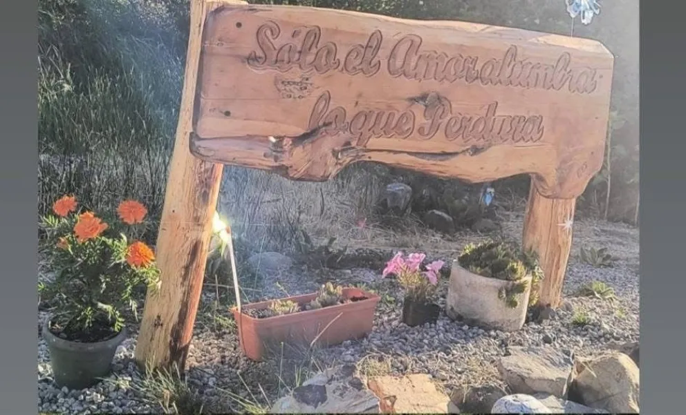 El lugar quedó destruído después de los ataques. Foto: gentileza Yamila Legarreta