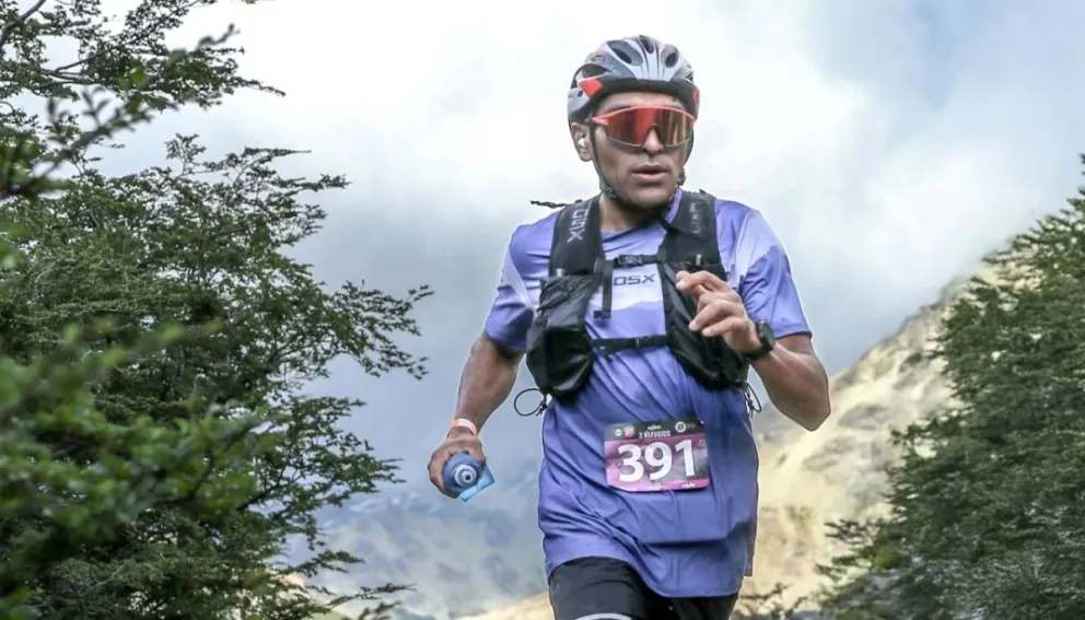 La tradicional competencia seguirá este domingo y habrá muchas más emociones. En la foto, Javier Mariqueo en acción