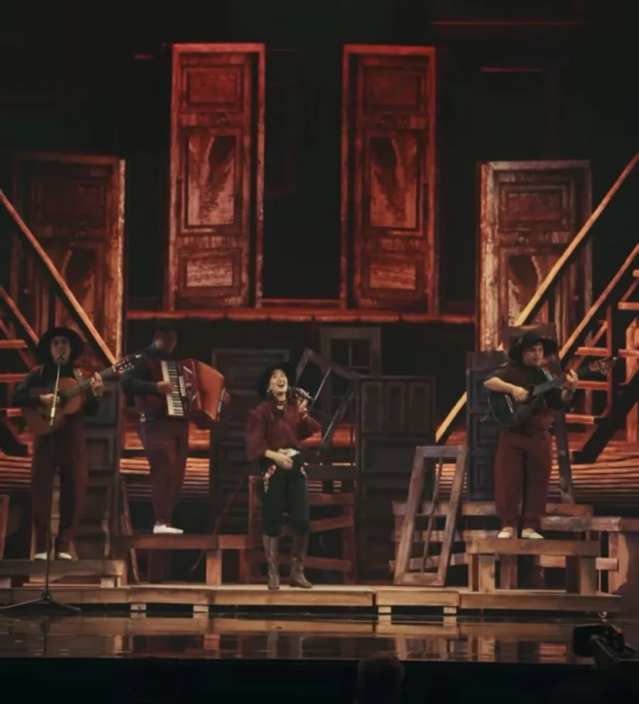 La artista y sus músicos lo dieron todo en el escenario de uno de los festivales más importantes de Latinoamérica. Foto: video.