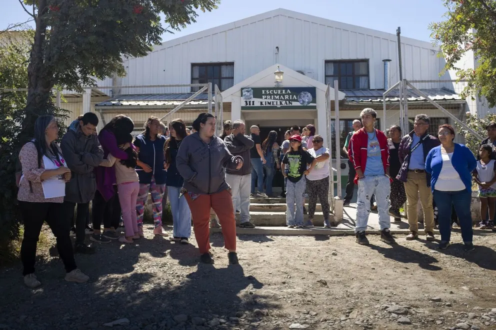 La escuela del barrio del este de jornada completa cuenta con una matrícula de 286 estudiantes. Fotos: Marcelo Martínez.