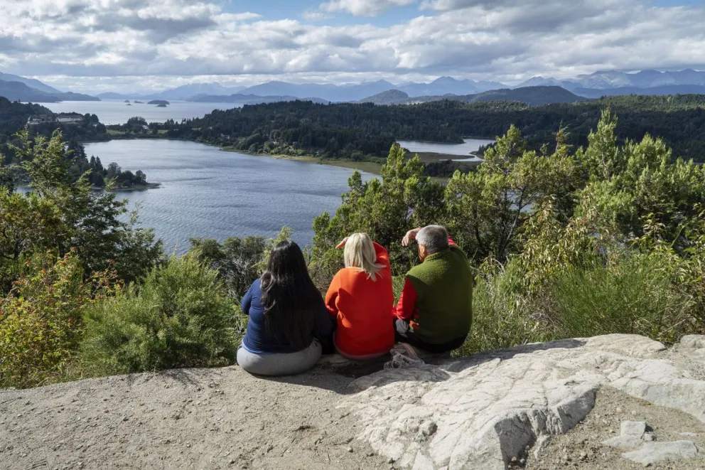 En Bariloche el feriado largo coincidió con el aniversario de la ciudad. Foto: Marcelo Martínez