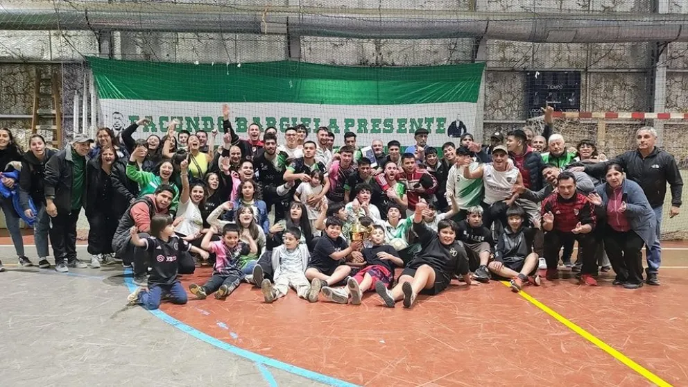 Alborada quiere tener un gran paso por la Liga Nacional de Futsal. Foto: gentileza.