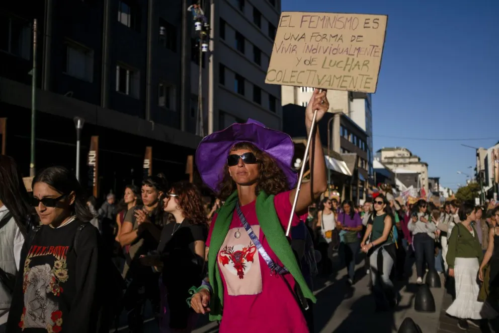 La agenda arranca el sábado 7 de marzo con una jornada por el Día de la Visibilidad Lésbica. Foto: Marcelo Martínez.