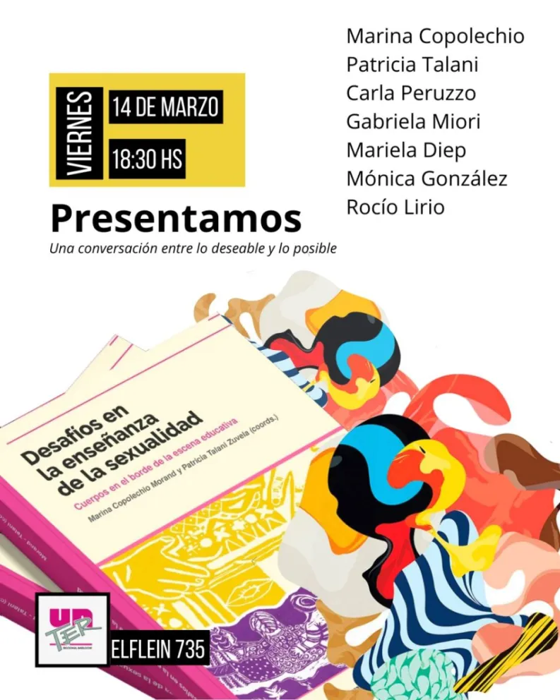 La presentación es el próximo viernes a las 18.30hs en UnTER. 