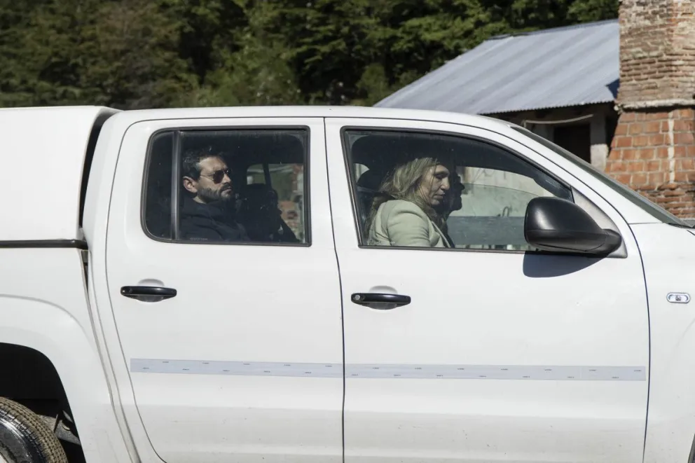 La fiscal Betiana Cendon encabezó el operativo el pasado martes 11. Foto: Marcelo Martínez.