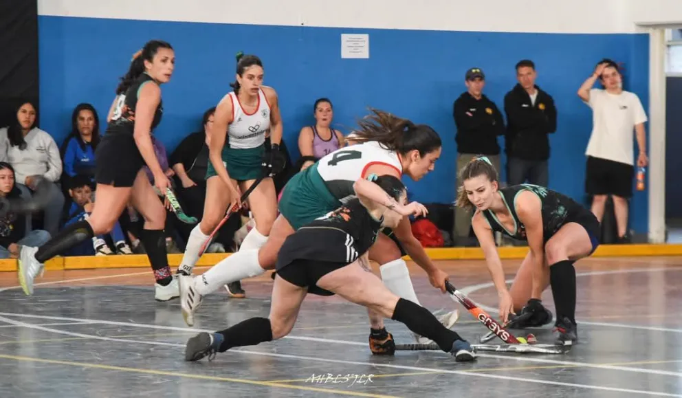 La primera fecha del torneo Apertura "Monica Terclavers" se jugará en Dina Huapi. Foto: prensa AHBLS