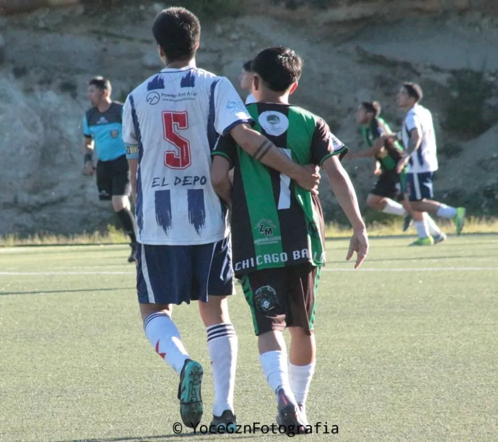 Escena del partido entre Deportivo Angostura y Chicago el fin de semana pasado. Foto: Yocelyn Guzman