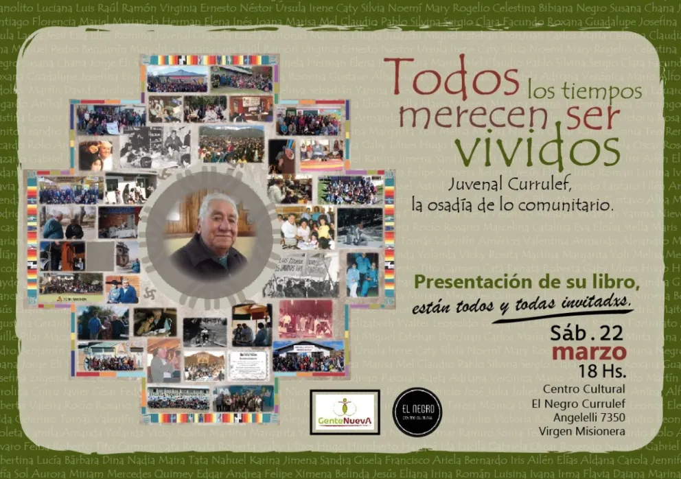 El libro sobre la vida del padre Juvenal Currulef será presentado el próximo sábado. 