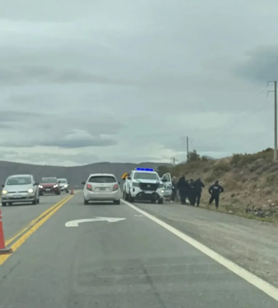 El hombre fue identificado como Fabian Oger de Dina Huapi. Foto: Gentileza.