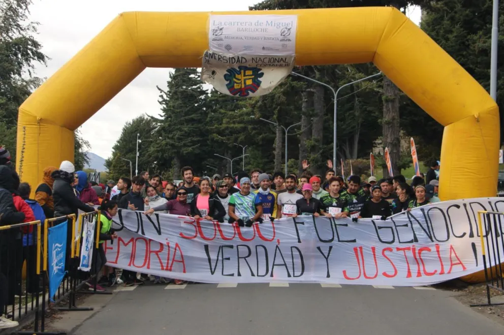 La carrera de Miguel tuvo 400 participantes en su edición 19. Foto: gentileza