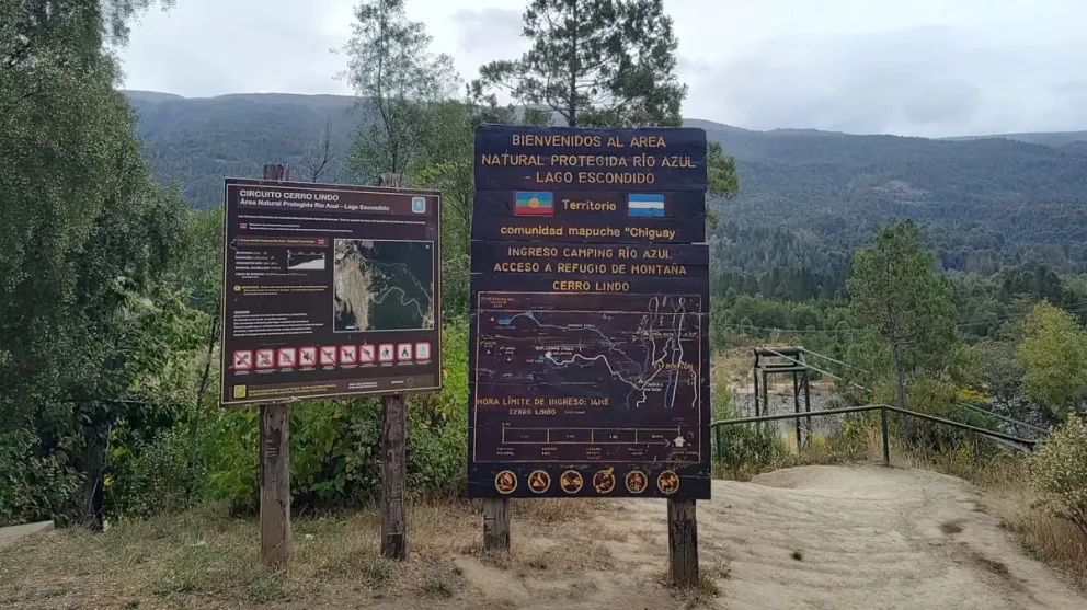 Fueron habilitaron algunos circuitos de montaña en El Bolsón. Foto: Gobierno de Río Negro.