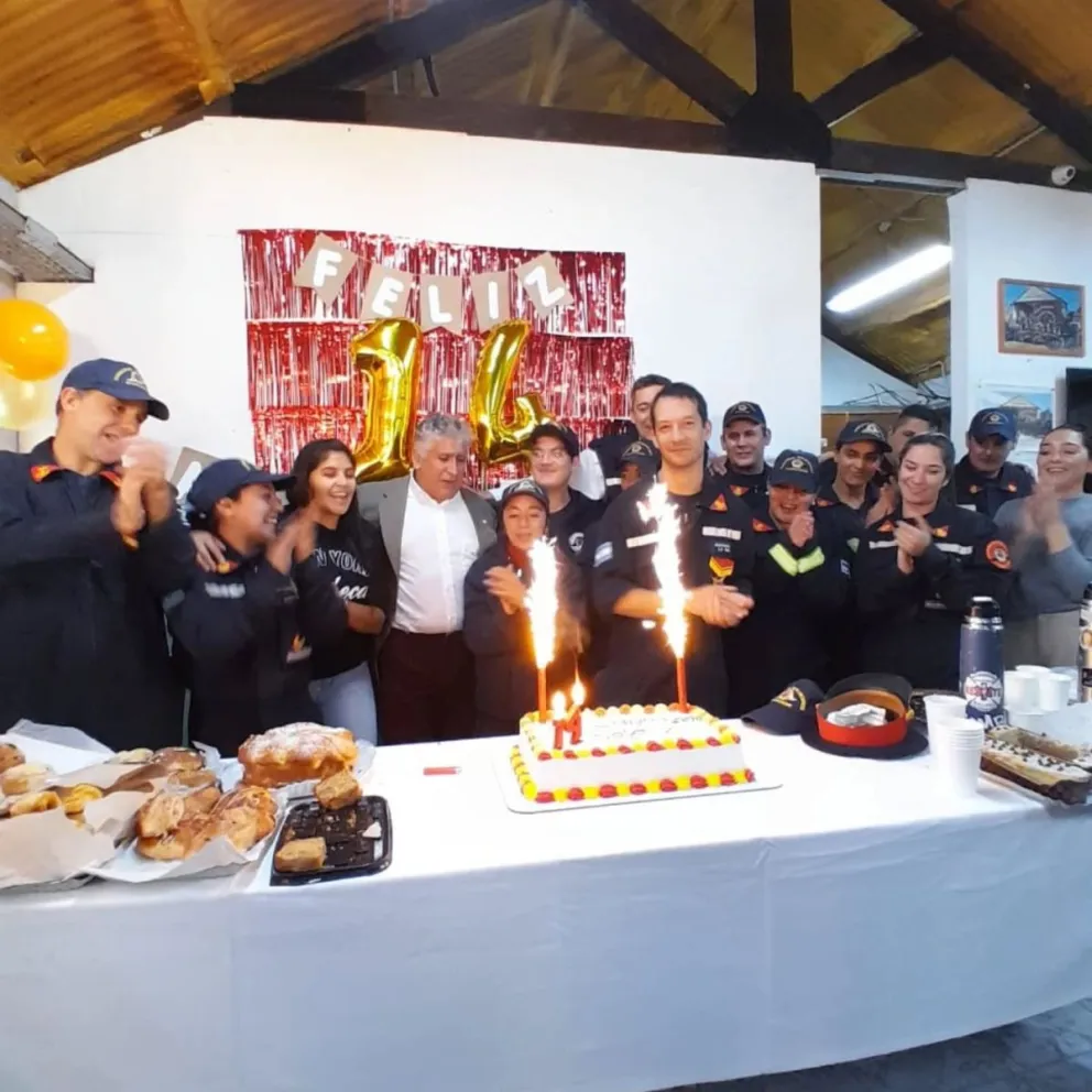 El festejo estuvo lleno de emociones. Foto gentileza