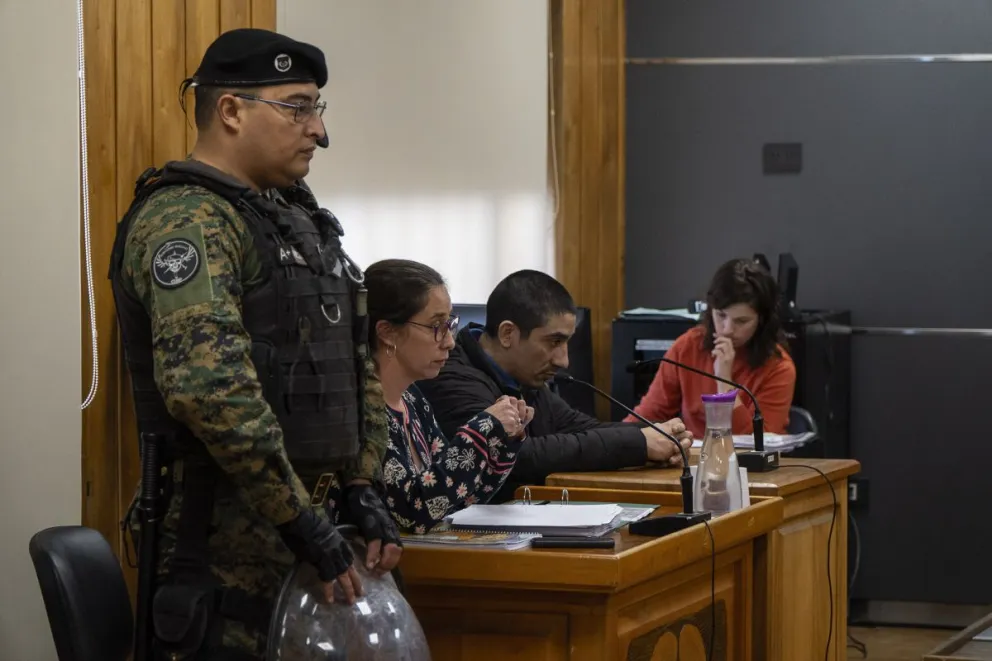 Cárcamo está acusado como partícipe necesario en el crimen de Gatica. Fotos: Marcelo Martínez.