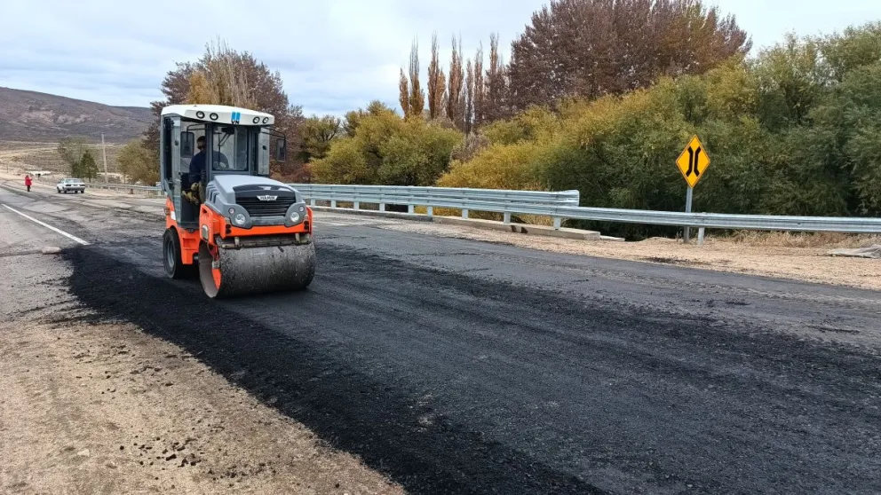 Los trabajos comprenden el tramo Jacobacci-Dina Huapi. Foto gentileza