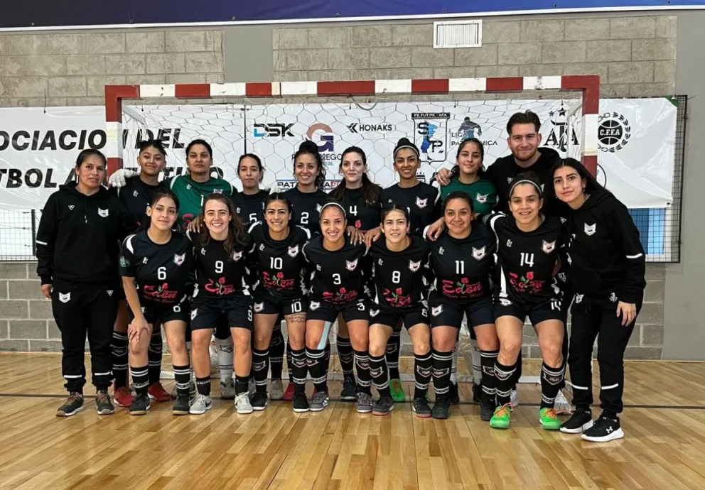 Las "lunaticas" viajaron con renovadas esperanzas de consagrarse fuera de Bariloche. Fotos gentileza