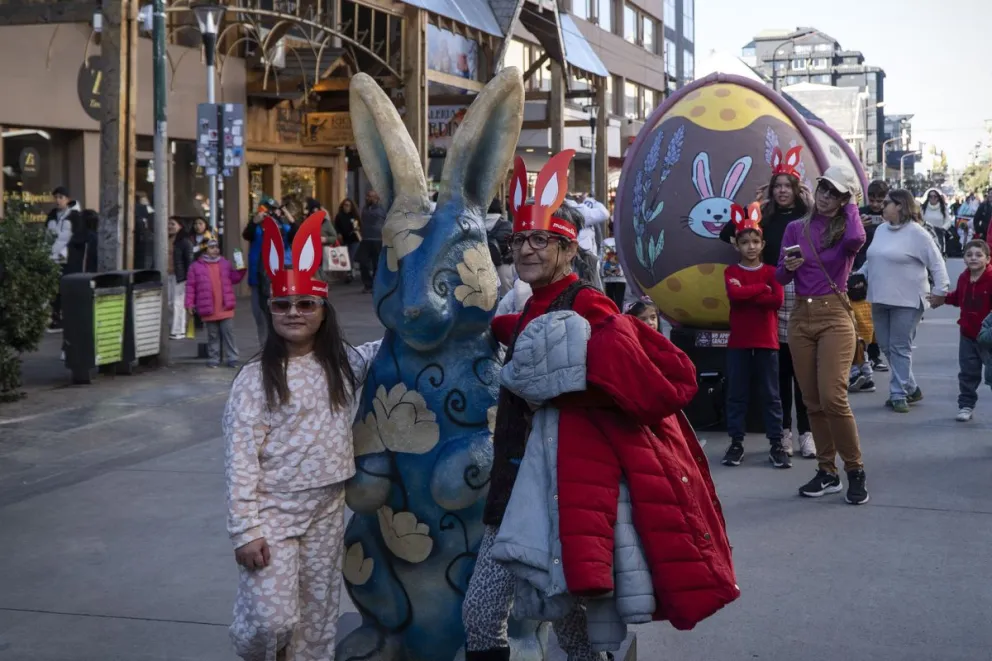 Se notó la presencia de numerosas familias que disfrutaron de la ciudad durante estos días. Fotos: Marcelo Martínez