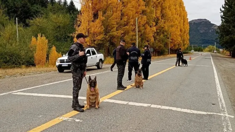 Los controles se realizaron para garantizar la seguridad de los ciudadanos y turistas. Foto gentileza.