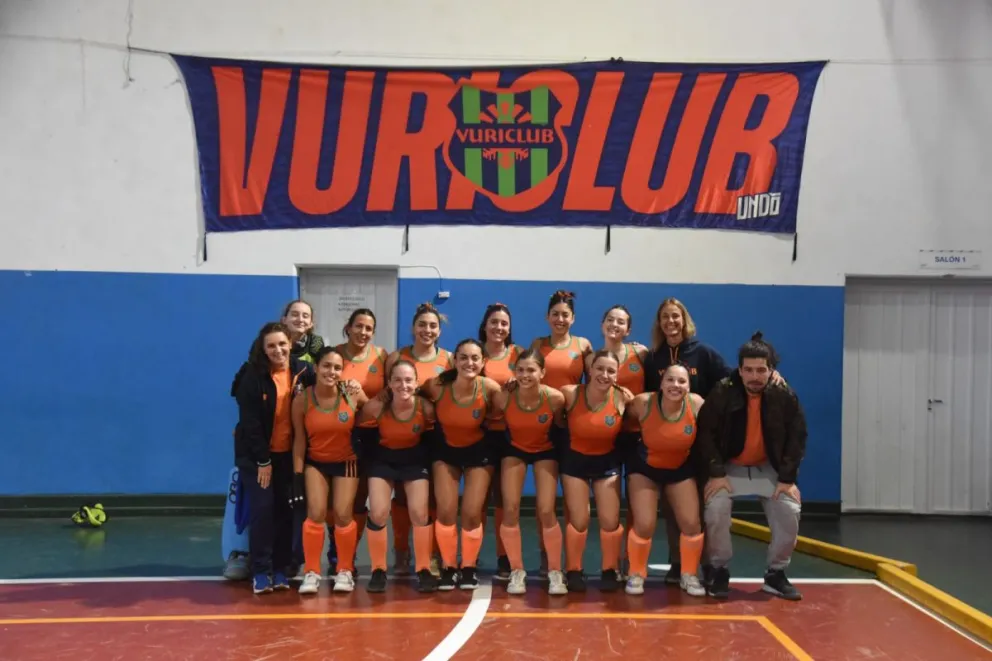 El equipo femenino de primera división se prepara para el Torneo Nacional. Foto: gentileza