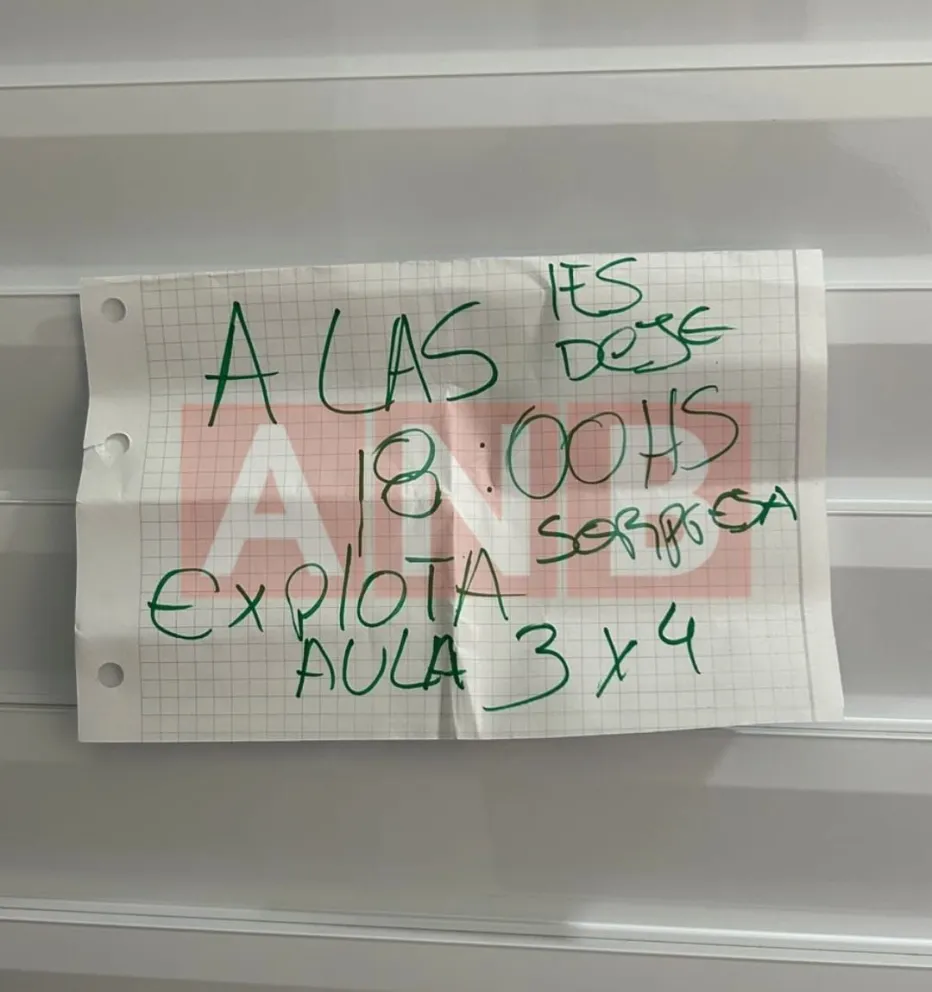 Las inmediaciones al IFDC se encuentra cerrado al tránsito. Foto gentileza