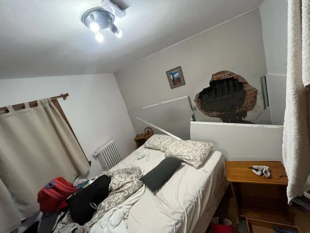 El episodio más grave se registró el 18 de febrero. En la actualidad detectaron nuevas fisuras. Foto gentileza