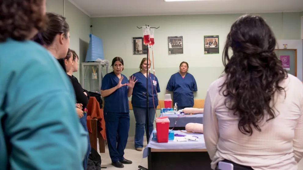 Iniciaron las Primeras Jornadas Patagónicas de Carreras de Salud en nuestra ciudad. Fotos: Gentileza UNCO