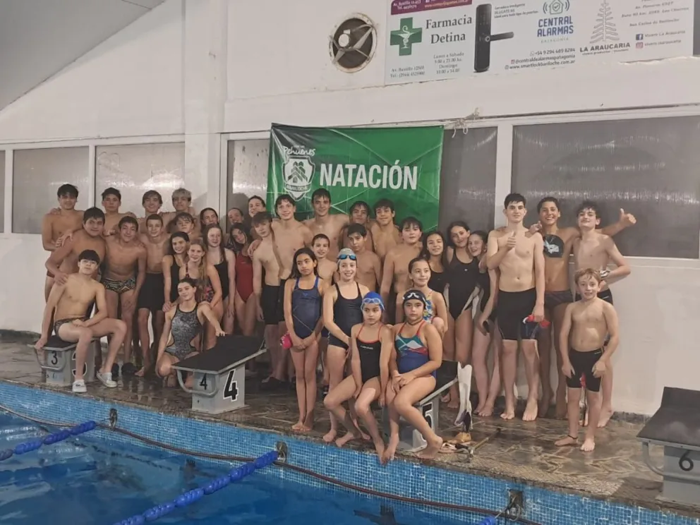 Pehuenes logró un brillante título en casa. Es el segundo en fila. Fotos: gentileza.